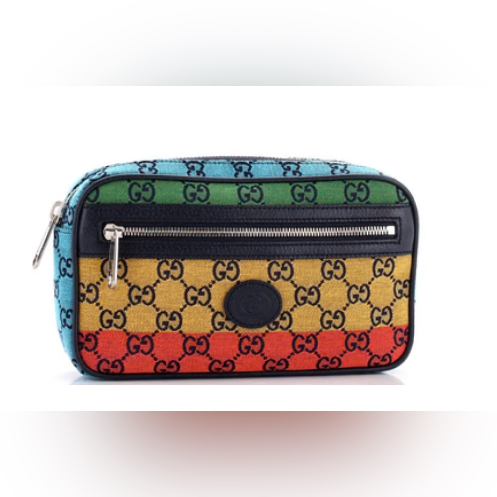 Gucci 
Belt Bag Multicolor GG Canvas